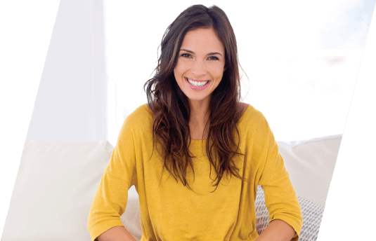 woman with a beautiful white smile